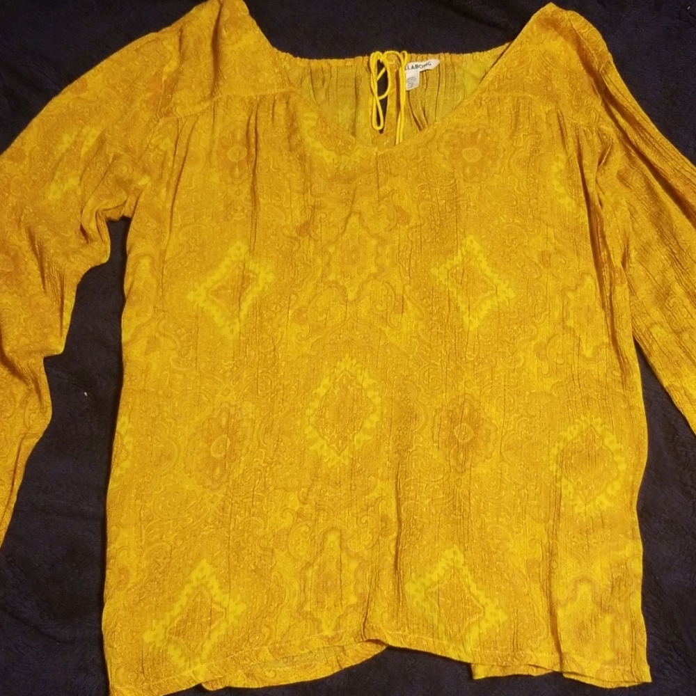 Billabong Tangerine Blouse